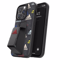Adidas SP Viedtālruņa apvalks Grip iPhone 14 Pro melns/melns/krāsains 50251
