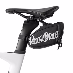 Rockbros G007 Flash Journey velosipēda sēdekļa soma, 0.8L – krāsa: melna