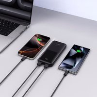 Portatīvais lādētājs Tech-Protect PB01 10000mAh 22.5W - melna