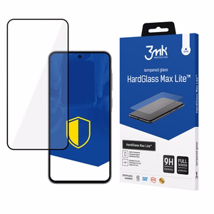Rūdītais stikls 3mk HardGlass Max Lite melns Samsung Galaxy A36 5G