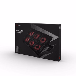 Laptop cooling pad, 6 backlit fans, 2000 RPM, SAVIO COS-01
