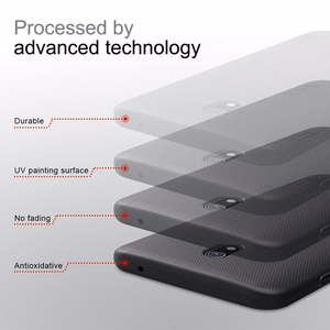 Nillkin Super Frosted Shield viedtālruņa apvalks Xiaomi Redmi 8A - melns