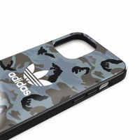 Adidas OR SnapCase Camo viedtālruņa apvalks iPhone 12 Pro Max - zils un melns