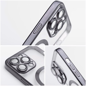 ELECTRO MAG COVER viedtālruņa apvalks IPHONE 12 Pro Max (m) ar MagSafe – melns
