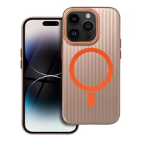 Viedtālruņa apvalks SIMPLY saderīgs ar MagSafe iPhone 14 Pro titāna tuksnesis