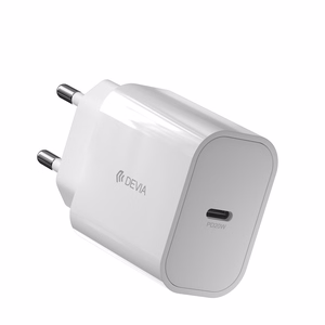 Devia wall charger Smart PD 1x USB-C 20W white
