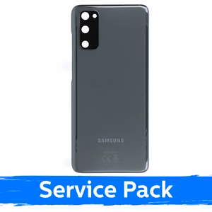Back Cover Compatible With Samsung G980 (G981) S20 / Cosmic Grey / (Service Pack)