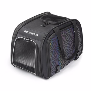Rockbros 30140028001 transporta velosipēda soma kaķiem un suņiem - melna