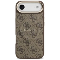 GUESS apvalks IPHONE 17 Air saderīgs ar MagSafe GUHMP17MP4MSEGCW (PU 4G ar klasisko) brūns