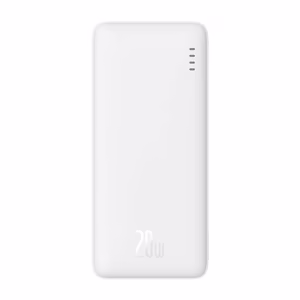 Portatīvais lādētājs Baseus Airpow 10000mAh 20W (balts)