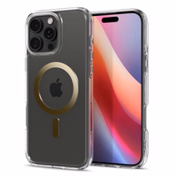 Spigen Ultra Hybrid Mag viedtālruņa apvalks ar MagSafe iPhone 16 Pro - zelta