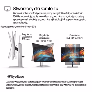 HP Series 7 Pro 24 collu WUXGA USB-C monitors - 724pu