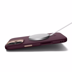Spigen Nano Pop Mag MagSafe apvalks iPhone 17 viedtālrunim – bordo krāsas