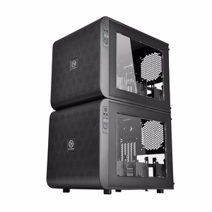 Thermaltake Core V21 datora korpuss, Cube, melns