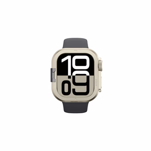 AmazingThing Titan Pro Metal Maciņš Apple Watch 11 46mm Aluminum - Titanium