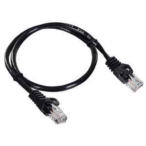 Lanberg PCU5-20CC-0025-BK tīkla kabelis melns 0.25 m Cat5e U/UTP (UTP)
