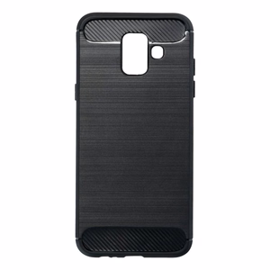 CARBON viedtālruņa apvalks SAMSUNG A6 ( A6 2018 ) melns