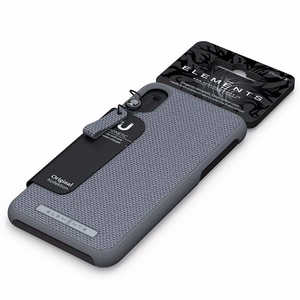 Nordic Elements Original Idun vāciņš ierīcei iPhone XS Max, vidēji pelēks
