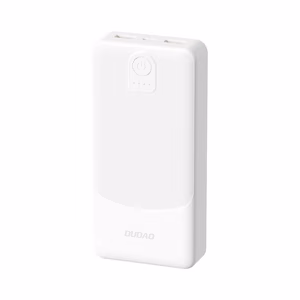 Внешний аккумулятор Dudao K10Pro, 2.4A, 20000mAh, 2x USB-A, белый