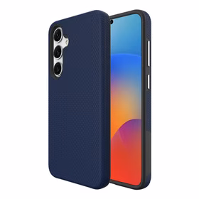 Perfectionists Trīsstūra korpuss Samsung A165 A16 4G/A166 A16 5G tumši zils