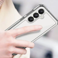 Kosmosa apvalks Samsung Galaxy S25 Edge ar elastīgu rāmi - caurspīdīgs