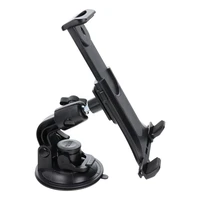 Auto turētājs vējstiklam / paneļim / galvas balstam (planšetēm 7" - 10") melns