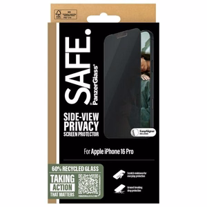 SAFE by PanzerGlass iPhone 16 Pro 6.3" Privātuma aizsargstikls Ultra-Wide Fit SAFEP95876