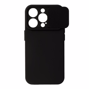 Camshield Mīksts viedtālruņa apvalks iPhone 15 Pro melns