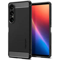 Spigen Rugged Armor Viedtālruņa apvalks Sony Xperia 1 VII - matēts melns