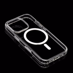 Clear Elite Mag Cover pret dzeltenumu, saderīgs ar kameras vadības pogu un Magnētisko SAMSUNG S26 Pro caurspīdīgs