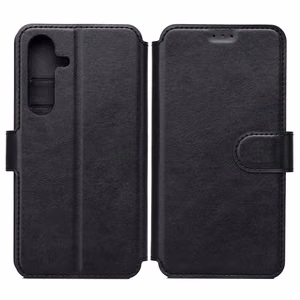 Gudrais vieglais viedtālruņa apvalks Motorola Moto E14 / G04 / G24 melns