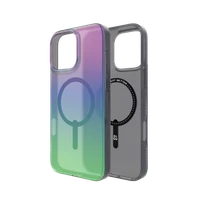 ZAGG Milan Snap viedtālruņa apvalks ar MagSafe iPhone 16 Pro Max - zaļš/violets