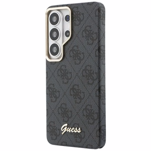 Guess maciņš 4G Script MagSafe priekš Samsung Galaxy S26 Ultra melns