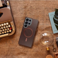 Maciņš "Gentelman Mag Cover" Samsung A266 A26 5G brūns