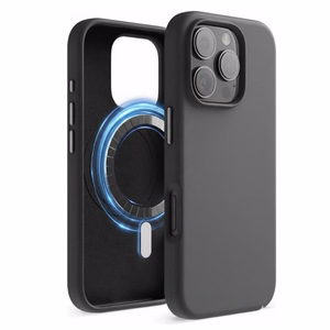 Telefona maciņš „TM MagSafe Silicone“ priekš iPhone 14 Pro Max / Midnight /