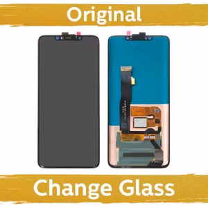 LCD displejs saderīgs ar Huawei Mate 20 Pro melns (Atjaunots: Ķīna) (NF versija)