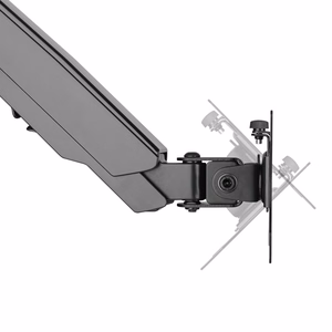 Maclean MC-775 monitor mount / stand 81.3 cm (32") pelēks Desk