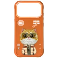 Nimmy Cool&Cute 2.0 Cat macins iPhone 17 Pro - oranzs