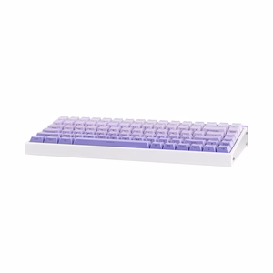HERO84 HE White+Purple+Gradient+LIGHT JadeKing RGB AULA gasket tastatūra
