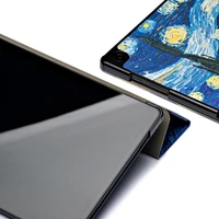 Korpuss Reach Smart Leather Samsung X210/X215/X216 Tab A9 Plus 11.0/X230/X235/X236 Tab A11 Plus 11.0 zvaigžņota nakts