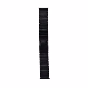 Devia pulksteņa siksniņa Elegant Link Bracelet Apple Watch 49mm/46mm/45mm/44mm melna krāsa