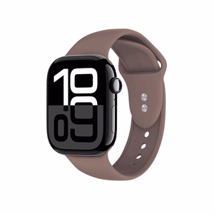 Crong Liquid Apple Watch siksniņa, 38/40/41/42 mm, brūna