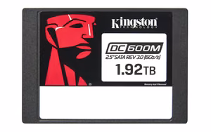 SSD|KINGSTON|DC600M|1920 GB|Serial ATA III|3504xTBW rating|MTBF 2000000 h|Read speed 560 MB/s|Write speed 530 MB/s|2.5"|SEDC600M/1920G