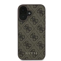 Guess 4G Classic viedtālruņa apvalks iPhone 16 Plus - brūns