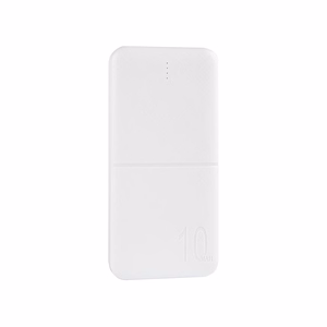 Внешний аккумулятор MX COCO 10 000mAh 2xUSB, 10W Li-Po, белый + кабель microUSB