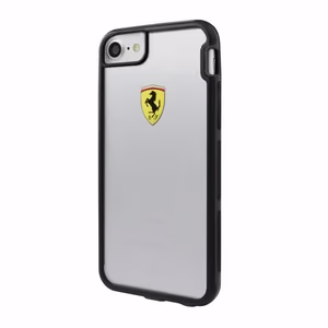 Ferrari Racing triecienizturīgs viedtālruņa apvalks iPhone 7 / 8 / SE 2020 / SE 2022 - Caurspīdīgs