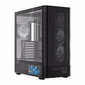 MODECOM Volcano AQ400 ARGB Midi melns