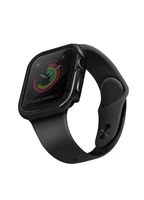 Uniq Valencia viedtālruņa apvalks Apple Watch 4 / 5 / 6 / SE 40mm - pelēks