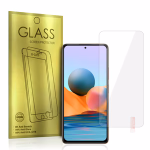 Glass Gold rūdīta stikla ekrāna aizsargs Xiaomi Redmi Note 10 PRO/Note 10 PRO MAX
