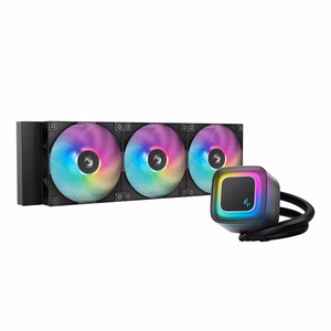 DeepCool LE360 V2 procesora šķidruma dzesēšanas sistēma All-in-one 12 cm melna 1 gab.